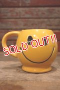 dp-220401-39 McCOY POTTERY / 1970's Smiley Face Mug