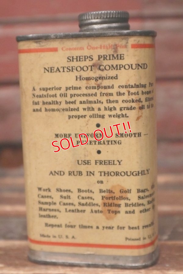 画像5: dp-220401-106 Sheps / PRIME NEATSFOOT Compound Can