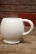 画像4: dp-220401-39 McCOY POTTERY / 1970's Smiley Face Mug (White×Red)