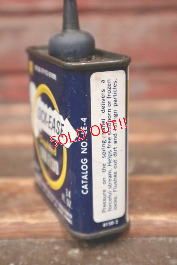 画像4: dp-220401-238 LOCK-EASE / Graphited LOCK FLUID Vintage Handy Can