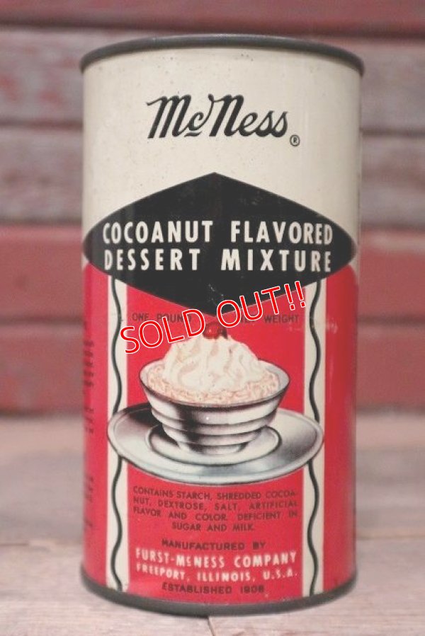 画像1: dp-20719-19 McMess / COCOANUT FLAVORED DESSERT MIXTURE Can