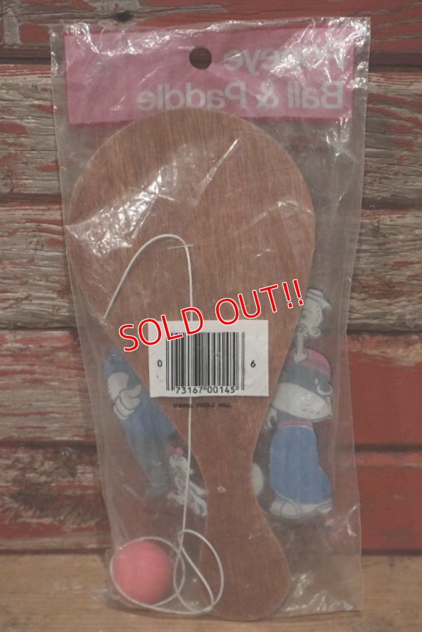 画像5: ct-220601-80 Popeye the Sailor / 1970's Ball & Paddle