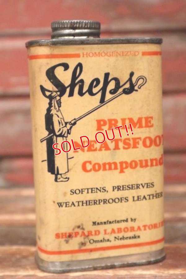 画像1: dp-220401-106 Sheps / PRIME NEATSFOOT Compound Can