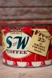 画像2: dp-20719-14 S and W COFFEE / Vintage Tin Can (2)