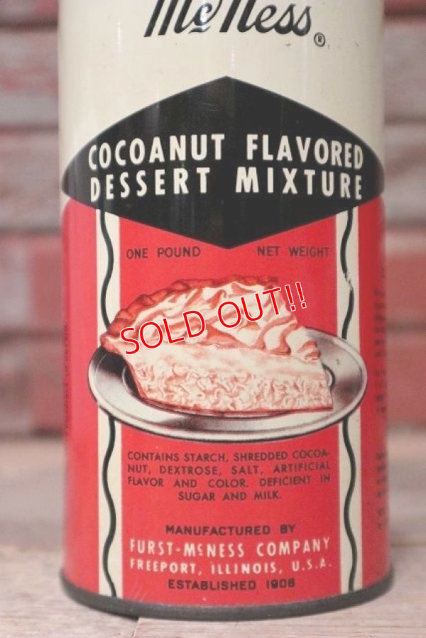 画像3: dp-20719-19 McMess / COCOANUT FLAVORED DESSERT MIXTURE Can