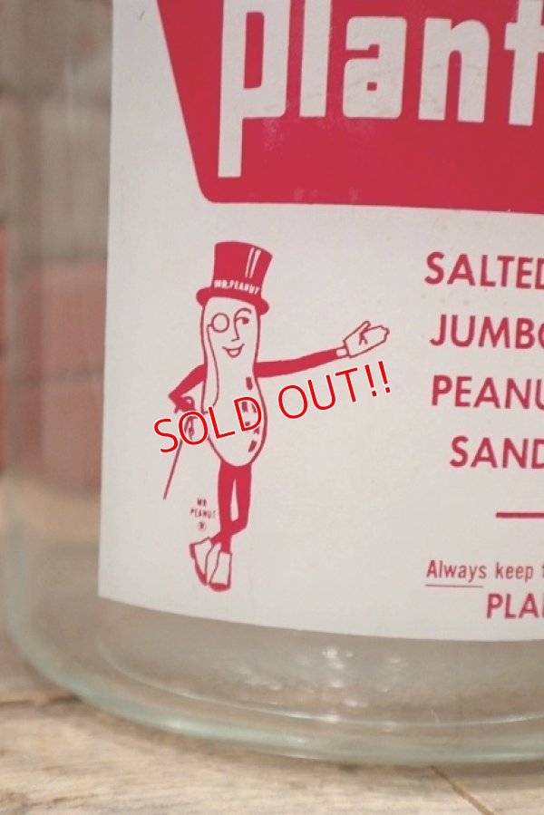 画像3: ct-220719-99 PLANTERS / MR.PEANUT 1960's Glass Jar