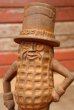 画像2: ct-220801-01 PLANTERS / MR.PEANUT 1940's Cast Iron Coin Bank (2)