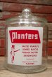 画像1: ct-220719-99 PLANTERS / MR.PEANUT 1960's Glass Jar (1)