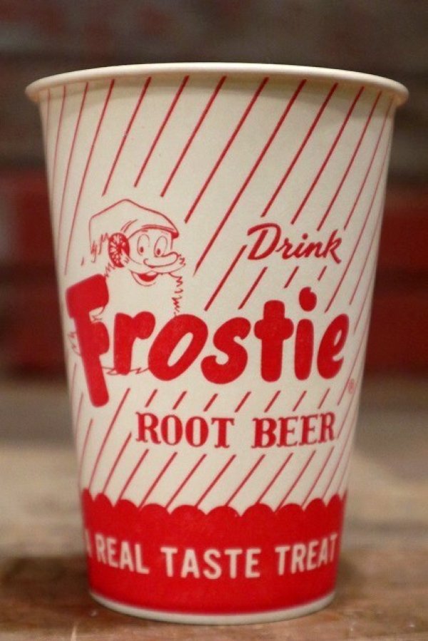 画像1: dp-220401-44 Frostie ROOT BEER / 1960's-1970's Paper Cup