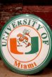 画像2: nt-220801-01 UNIVERSITY OF Miami / Miami Hurricanes "Sebastian the Ibis" 1990's Pinback (2)