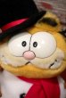画像2: ct-220719-24 Garfield / DAKIN 1980's Plush Doll "Snowman" (2)