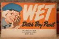 dp-220801-01 Dutch Boy / 1950's〜 WET PAINT Paper Sign (B)