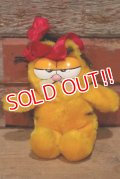 ct-220719-18 Garfield / DAKIN 1989's Plush Doll "Party Hat"