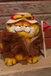 画像1: ct-220719-25 Garfield / DAKIN 1980's Plush Doll "Pennant" (1)