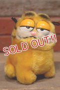 ct-220719-19 Garfield / DAKIN 1980's Plush Doll (高さ約13cm)