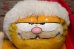 画像2: ct-220719-23 Garfield / DAKIN 1980's Plush Doll "Happy Holidays" (2)