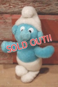 ct-220719-55 Smurf / 1980's Plush Doll (SS)