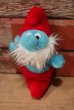 画像1: ct-220719-56 Papa Smurf / 1980's Plush Doll (SS) (1)