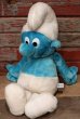 画像1: ct-220719-64 Smurf / 1980's Plush Doll (Large) (1)