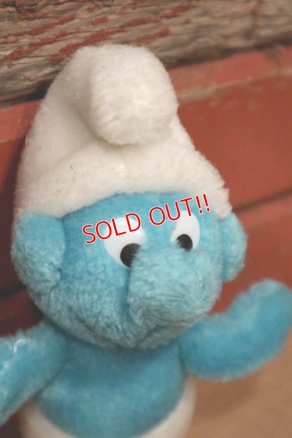 画像2: ct-220719-55 Smurf / 1980's Plush Doll (SS)