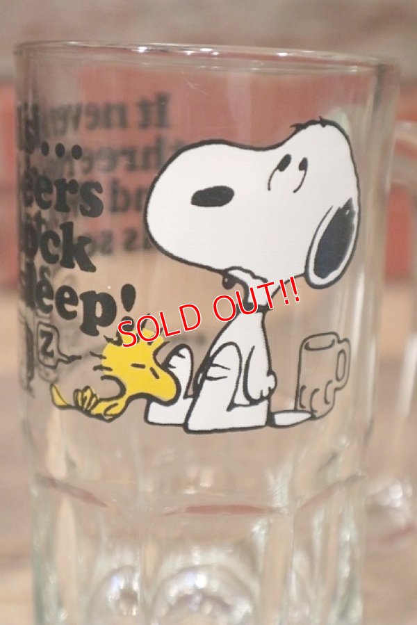 画像2: gs-220801-01 Snoopy / 1970's Beer Mug