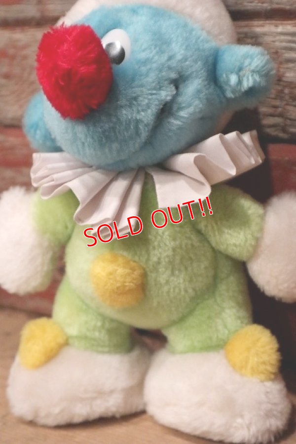 画像3: ct-220719-63 Smurf / 1980's Plush Doll "Clown"