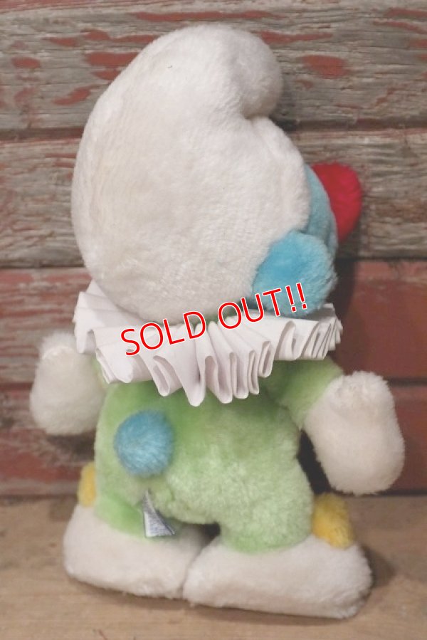 画像5: ct-220719-63 Smurf / 1980's Plush Doll "Clown"