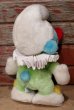 画像5: ct-220719-63 Smurf / 1980's Plush Doll "Clown" (5)