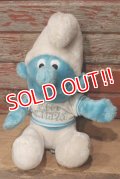 ct-220719-61 Smurf / 1980's Plush Doll "HAPPY BIRTHDAY"