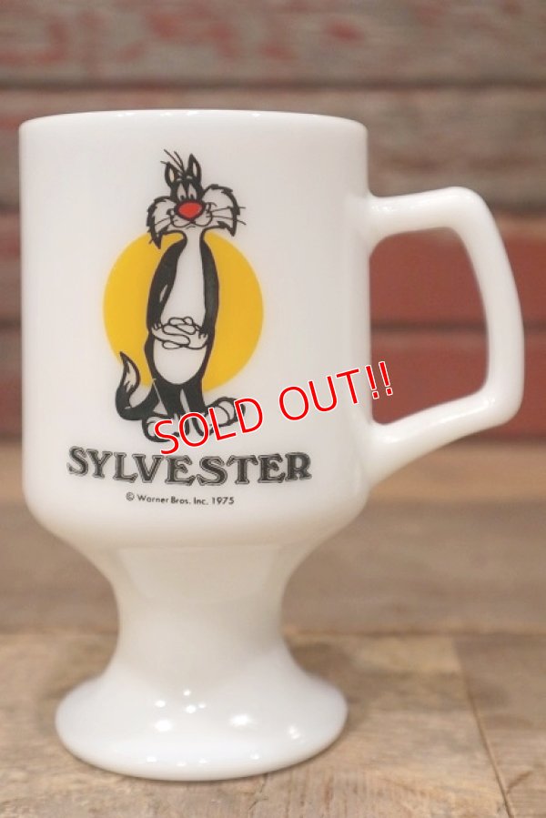 画像1: kt-220801-01 Sylvester / Federal 1970's Footed Mug