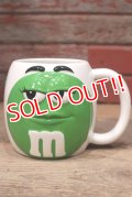 ct-220601-01 MARS / M&M's 2003 Ceramic Big Mug "Green"