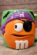 画像2: ct-220601-01 MARS / M&M's 2002 Ceramic Mug "Orange・Pirate" (2)