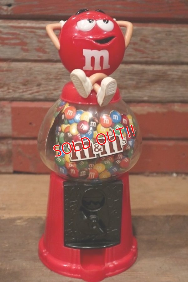 画像1: ct-220801-47 MARS / M&M's 2000's Candy Novelty Dispenser "Red"