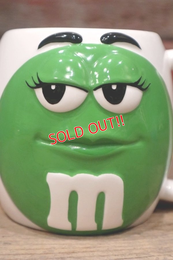 画像2: ct-220601-01 MARS / M&M's 2003 Ceramic Big Mug "Green"