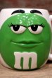 画像2: ct-220601-01 MARS / M&M's 2003 Ceramic Big Mug "Green" (2)
