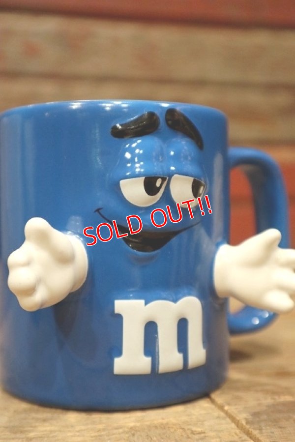 画像2: ct-220601-01 MARS / M&M's 2000's Ceramic Mug "Blue"