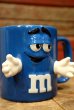 画像2: ct-220601-01 MARS / M&M's 2000's Ceramic Mug "Blue" (2)