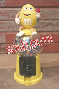 ct-220801-47 MARS / M&M's 2000's Candy Novelty Dispenser "Yellow"