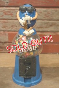 ct-220801-47 MARS / M&M's 2000's Candy Novelty Dispenser "Blue"