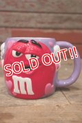 ct-220601-01 MARS / M&M's 2003 Ceramic Mug "Red・Valentine"