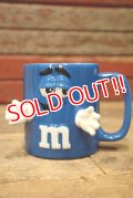 ct-220601-01 MARS / M&M's 2000's Ceramic Mug "Blue"