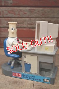 ct-220801-47 MARS / M&M's Dilbert 1990's Candy Dispenser
