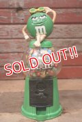 ct-220801-47 MARS / M&M's 2000's Candy Novelty Dispenser "Green"