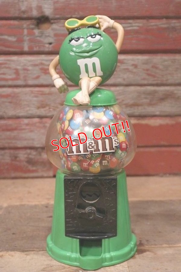 画像1: ct-220801-47 MARS / M&M's 2000's Candy Novelty Dispenser "Green"