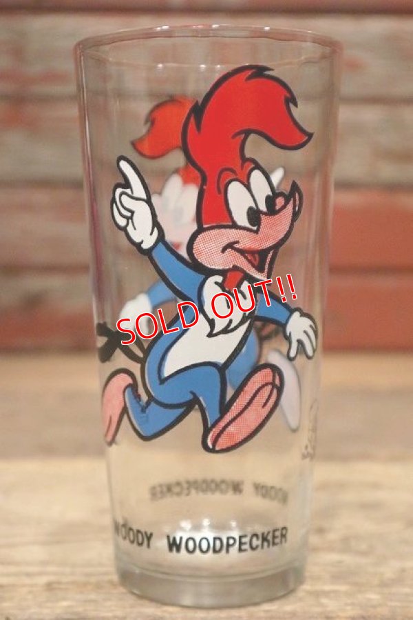 画像1: gs-220801-10 Woody Woodpecker / PEPSI 1970's Collectors Series Glass