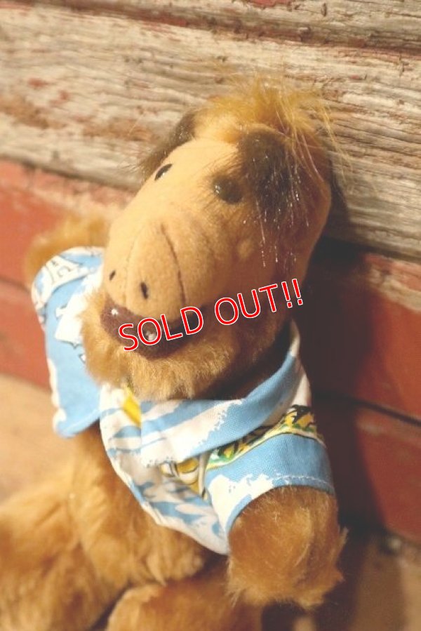 画像2: ct-220801-32 ALF / Applause 1989 Plush Doll "Hawaiian Shirt"