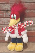 ct-220719-88 Woody Woodpecker / 1999 Plush Doll "Santa"