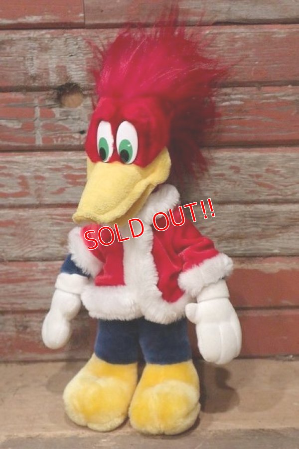 画像1: ct-220719-88 Woody Woodpecker / 1999 Plush Doll "Santa"