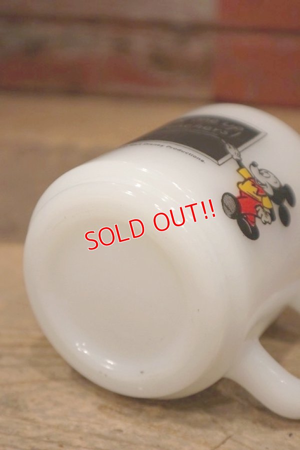 画像8: gs-220810-02 Mickey Mouse / Glasbake 1960's-1970's School House Mug