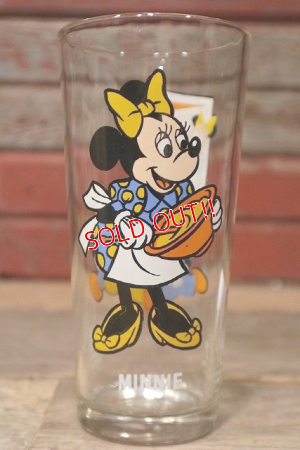 画像1: gs-220801-17 Minnie Mouse / PEPSI 1978 Collector Series Glass